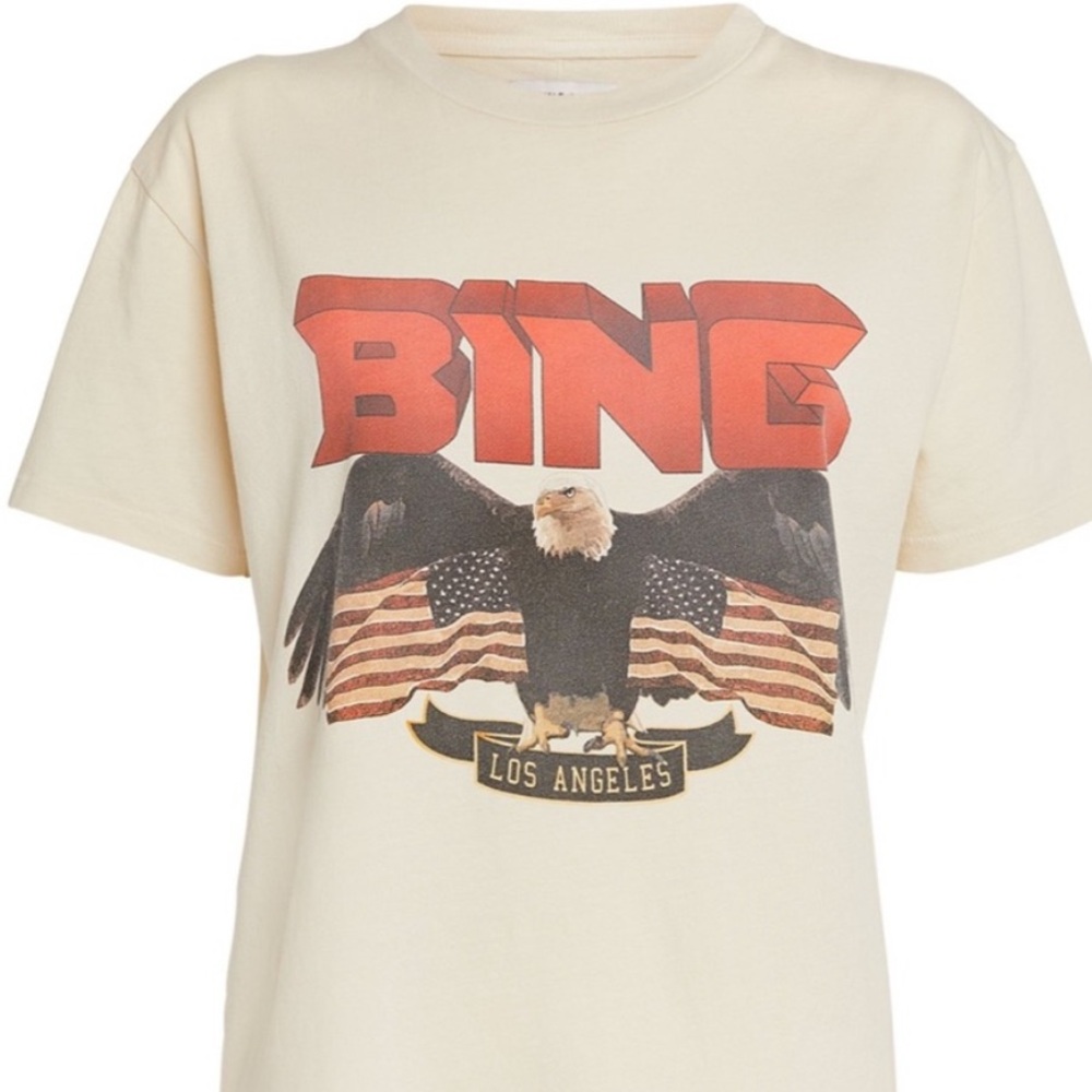 Anine Bing Eagle USA tee